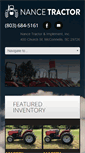 Mobile Screenshot of nancetractor.com